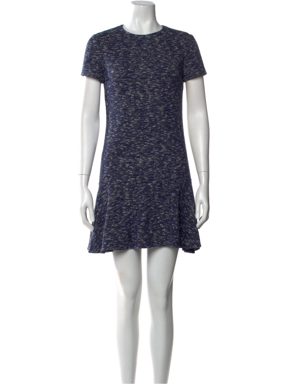 Tory Burch Margarite Dress size small blue pattern